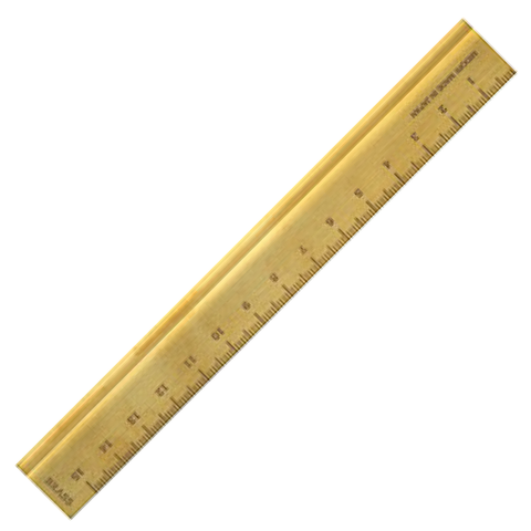 Midori Brass Ruler